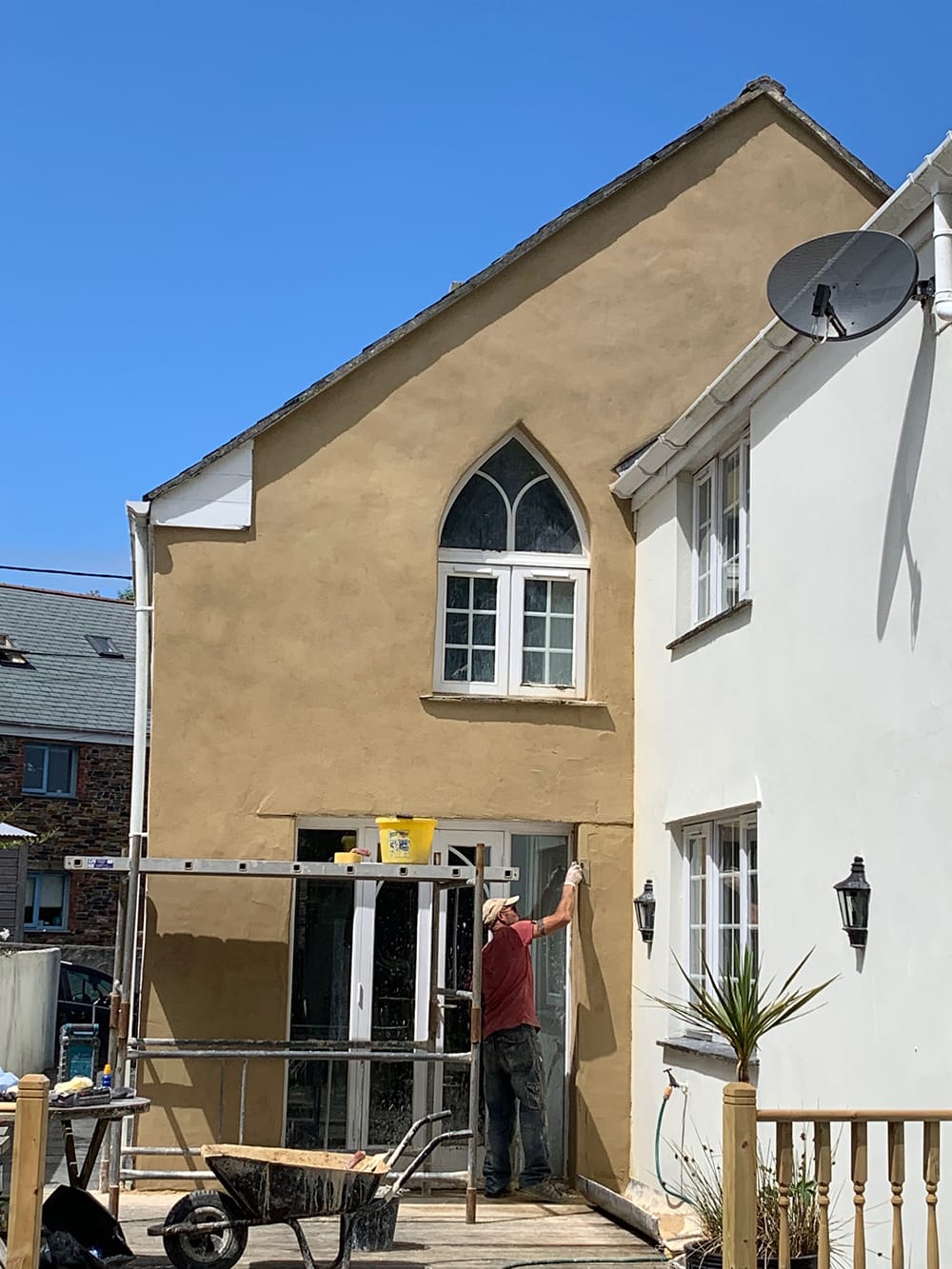 The Chapel Indian Queens Cob & Lime Cornwall